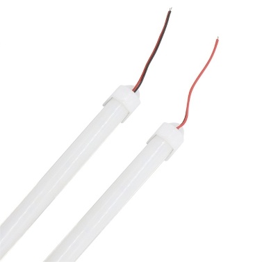 12V Under Cabinet Strip Lights LED Interior Strip Light Rigid Hard Bars Tube Milky Cover, 20cm,1PC