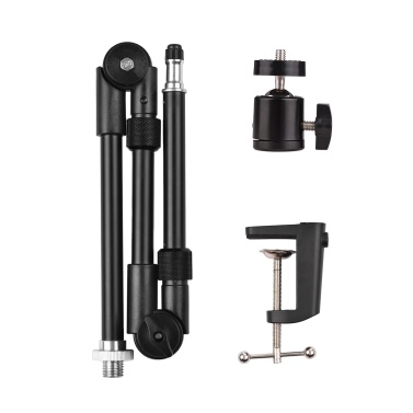 Andoer ST-01 Flexible Foldable Desk Mount Stand Metal Bracket