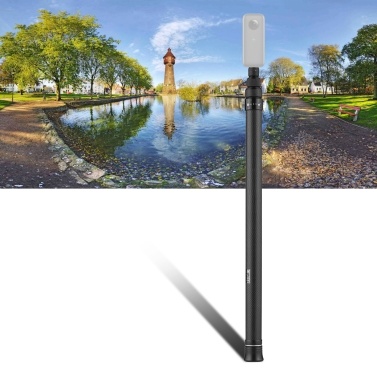 3 Meters/ 9.8ft Carbon Fiber Selfie Stick Adjustable Extension Pole with 1/4 Inch Screw Replacement for Insta 360 One X/ One X2/ One R Panoramic Camera Action Camera