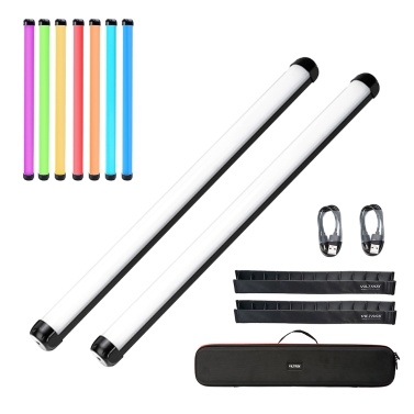 VILTROX K60 20W RGB LED Light Bi-Color Light Tube Portable Fill Light Wand Stick 2pcs Light