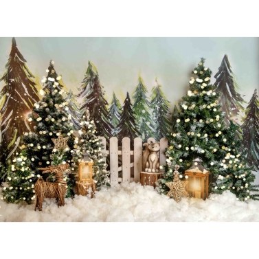 2.1 * 1.5m/ 7 * 5ft Christmas Backdrop Photography Background Portrait Photography Backdrops
