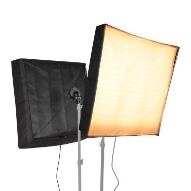 60*60cm Foldable LED Video Light Mat 100W Flexible LED Panel Light Photography Lighting Kit