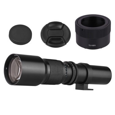 500mm Super Telephoto Lens Manual Zoom F8.0-F32 Aperture