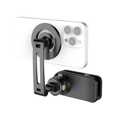 Magnetic Quick Release Backpack Strap Mount Backpack Clip Mount with Sports Camera Mounting Adapter & Magnetic Phone Holder Replacement for GoPro Hero 12/11/10 iPhone 15/14/13/12