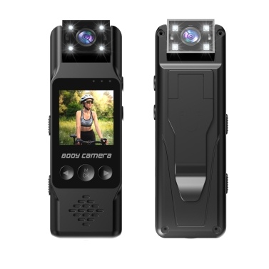 L13 4K WiFi Body Camera with Audio and Video Recording Wearable Body Cam Mini Video Camera Camcorder
