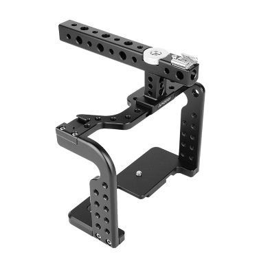 Video Camera Cage Stabilizer Aluminum Alloy for Panasonic GH5/GH4 DSLR to Mount Mic Monitor LED Light Film Making Accessories