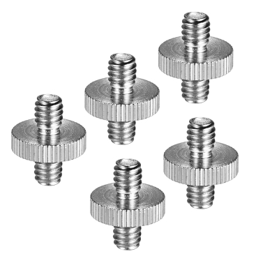10pcs Screw Adapter 1/4"-20 Male to 1/4"-20 Male Screw 1/4"-20 Male to 3/8"-16 Male Screw