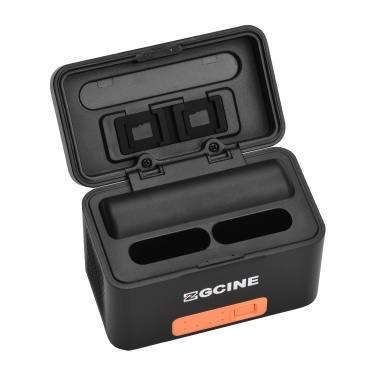 ZGCINE PS-BX1 Camera Battery Fast Charging Case 5200mAh Wireless Dual Battery Charger with Type-C Port Replacement for Sony NP-BX1 Battery