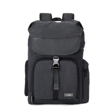 Cwatcun M8 Photography Camera Bag Camera Compatible with Canon/Nikon/Sony/Digital SLR Camera Body/Lens/Tripod/14in Laptop/Water Bottle