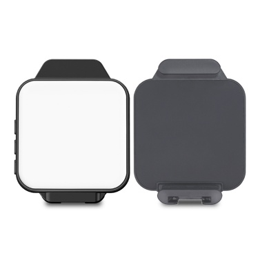 66 LED Beads Bi-Color LED Light Portable Vlog Light with Back Clip