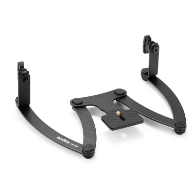GODOX MF-DB Flexible Flash Bracket with Dual Flash Mounts