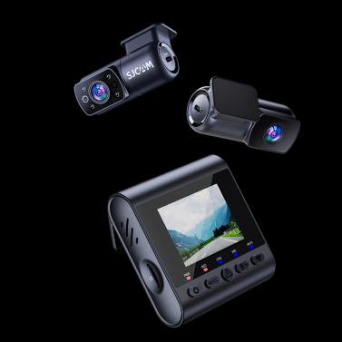 SJCAM M60 4K 30FPS Dash Cam Front for Car GPS Dashboard Camera Recorder Dashcam with Front and Rear and Inside Camera