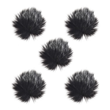 Andoer Furry Outdoor Microphone Windscreen Muff Mini Lapel Lavalier Microphone Windshield