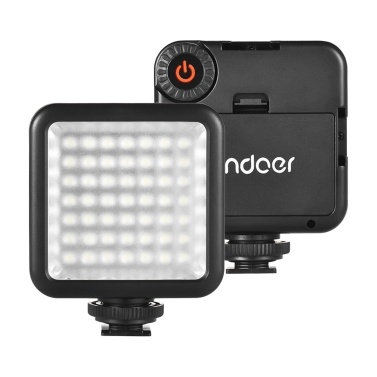 Andoer W49 Mini Interlock Camera LED Panel Light
