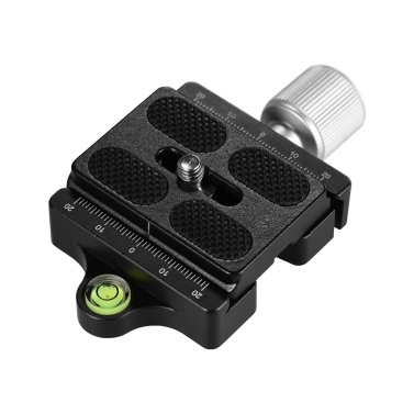 Andoer DC-50P Professional Universal Aluminum Alloy Camera Quick Release Clamp Knob-Type Axial