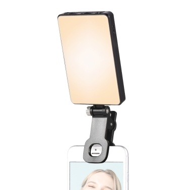 Andoer Pocket LED Video Light with Screen Clip Computer Tablet Mobile Phone Video Conference Light Clip-on Fill Light