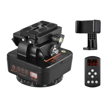 ZIFON YT-1000 2.4G Wireless Control Automatic Tripod Head 360 Degree Rotatable Motorized Panoramic Head