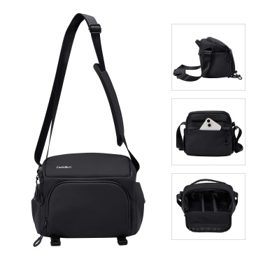 Cwatcun D101 Camera Bag Travel Camera Shoulder Bag