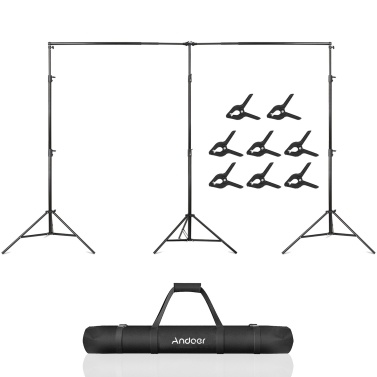Andoer 2.8*6M/ 9*20FT Studio Backdrop Stand Photography Backdrop Frame
