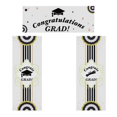 Vinyl Graduation Decorations Banners Scrolls Class