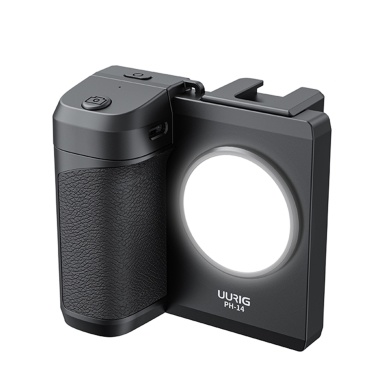 UURIG PH-14 Wireless Handle Grip Phone Holder Stabilizer for Smartphone Vlog Selfie