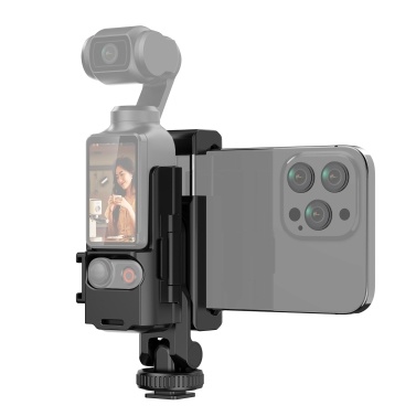 Multi-functional Camera Mount Bracket with Phone Holder
