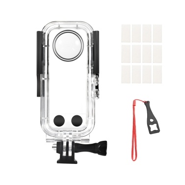 Panoramic Camera Dive Case Waterproof Case Diving Housing Underwater 40M Replacement for Insta360 X3 Camera