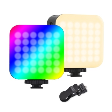 Double-Sided LED Fill Light Clip-on Pocket RGB Video Light
