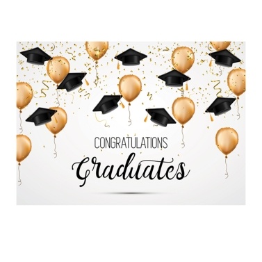 2.1x1.5m / 7x5ft Vinyl Class Graduation Prom Photography Backdrop Background
