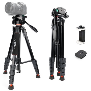 UURIG TP-11 170cm/67in Portable Camera Tripod Stand