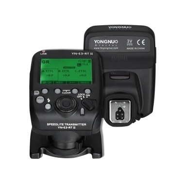 YONYNUO YN-E3-RT II On-Camera Flash Speedlite Transmitter Flash Trigger Compatible for ST-E3-RT/600EX-RT/YN-E3-RT/YN968EX-RT/YN600EX-RTII/YN686EX-RT/YNE3-RX
