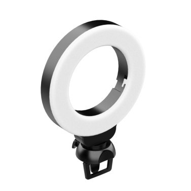 VIJIM CL06 Mini 4 Inch LED Ring Light Clip-on Laptop Video Conference Lighting 3 Lighting Modes 3200K-6500K Dimmable USB Powered for Live Streaming Online Education Meeting