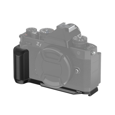 Poyinco Camera L Plate Quick Release L-Shaped Plate Aluminum Alloy Vlog Expansion Bracket Camera Grip Replacement for Nikon ZF Camera
