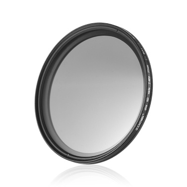 ZOMEI 49mm Ultra Slim Variable Fader ND2-400 Neutral Density ND Filter Adjustable ND2 ND4 ND8 ND16 ND32 to ND400 for Sony NEX 18-55mm Lens