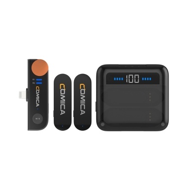 COMICA Vimo S-MI Wireless Microphone System with 1 Receiver and 2 Microphones