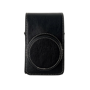 Digital Camera Protective Case PU Leather Camera Storage Bag with Removable Shoulder Strap