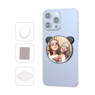 Universal Magnetic Selfie Mirror for Phone Back Camera Universal Phone Selfie Mirror Replacement for iPhone 15/14/13/12 Android Smartphone Video Selfie Vlog Accessories