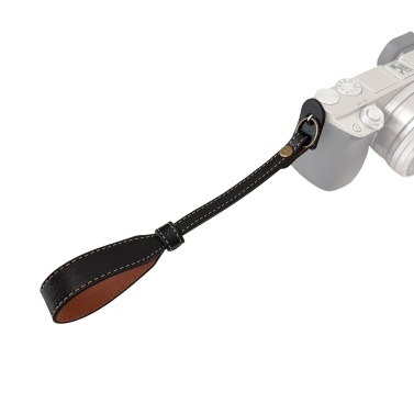 Universal Camera Wrist Strap Synthetic Leather Hand Strap for Camera Wristband Lanyard Replacement for Canon Sony Mirrorless Cameras