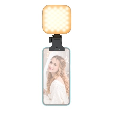 Clip-on LED Fill Light for Phone Selfie Light Conference Video Light