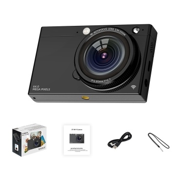 D7 Portable 4K CCD Digital Camera WiFi Digital Video Camera