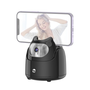 Q5 AI Auto Face Tracking Gimbal Desktop Selfie Stabilizer for Phone Robot Cameraman 360° Rotation No APP Required for Vlog Live Streaming Video Recording