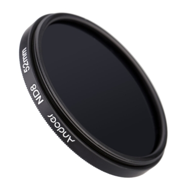 Andoer 52mm UV+CPL+ND8 Circular Filter Kit Circular Polarizer Filter ND8 Neutral Density Filter with Bag for Nikon Canon Pentax Sony DSLR Camera
