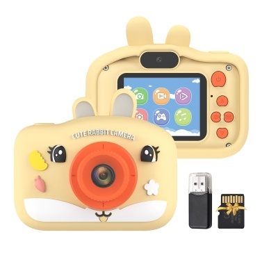 1080P Kids Digital Camera Dual Lens 2.0 Inch IPS Screen