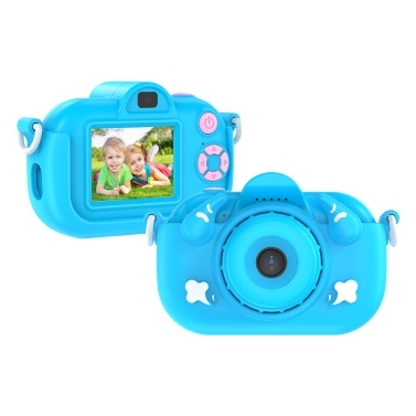 1080P Digital Camera 12MP Kids Camera Kids Dual Lenses Selfie Camera 2.0inch IPS Screen
