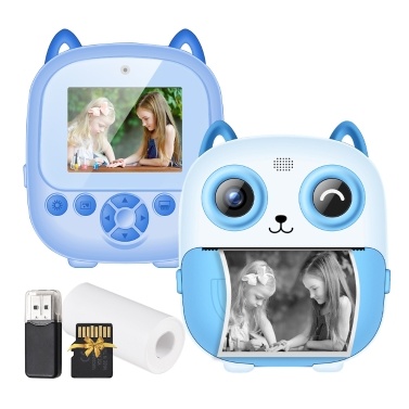 S5 1080P Kids Instant Print Camera Digital Camera for Kids Digital Video Camera