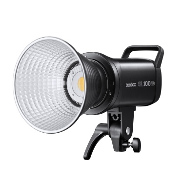 Godox SL100Bi Compact LED Video Light Photography Fill Light 100W 2800K-6500K Bi-color Temperature Built-in 11 FX Lighting Effects CRI96+ TLCI97+ Bowens Mount Supports APP/2.4G Wireless/On-board Contr