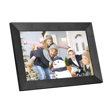 Andoer 8 Inch Smart WiFi Photo Frame Digital Picture Frame Photo Album IPS Touch-screen 1280*800 Photo 1080P Video 16GB Storage Auto Rotation Photo Sharing via APP