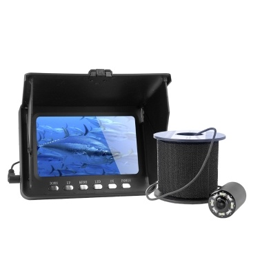 YS-519C 1080P Underwater Fishing Camera Portable Video Fish Finder with 5 Inch IPS Monitor