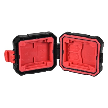 LYNCA KH 15 Water-resistant XQD/CF/TF/MSD/SD/Micro SIM/NANO Memory Card Case Box Keeper Carrying Holder Storage Organizer 36 Slots for Sandisk Transcend Lexar Kingston
