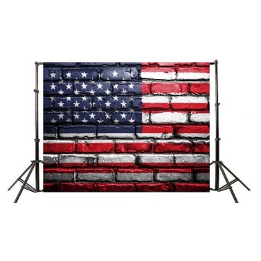 Flagge Backsteinmauer Fotografie Hintergrund
